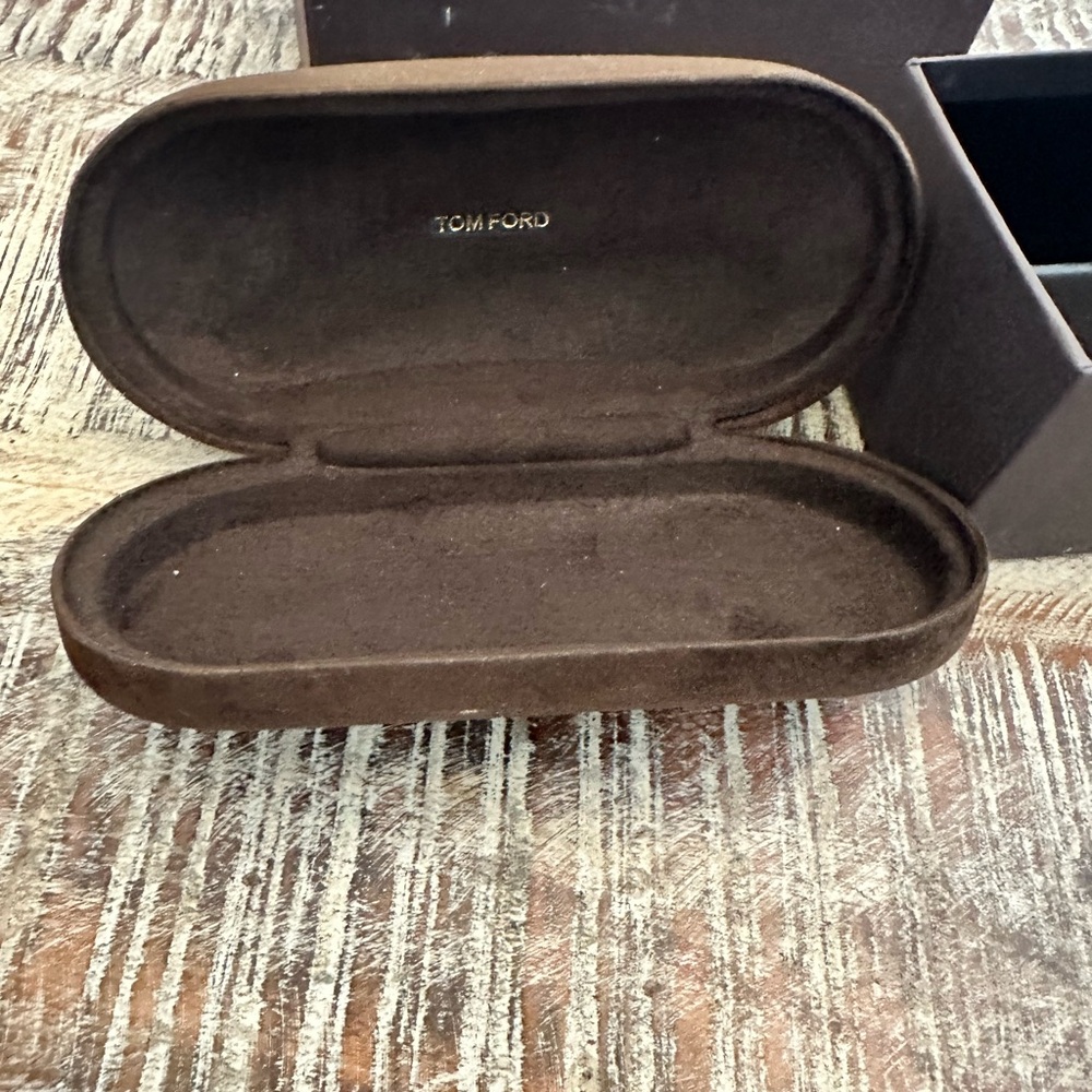 Tom Ford Black and Gold Sunglasses - Picture 5 of 6
